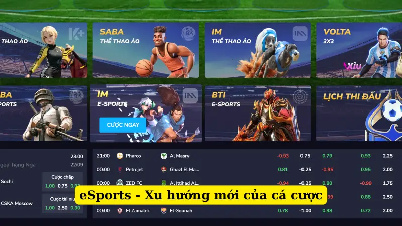 eSports - Xu hướng mới của cá cược